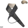 G23 Electric/Bass Guitar Strap – Reversible (Black/Light Beige) – Genuine Leather