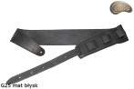 G26 Matte Double-Sided Genuine Leather Electric/Bass Guitar Strap