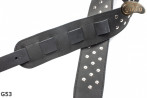 G53 Reversible Genuine Leather Electric/Bass Guitar Strap