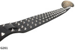 G261 Matte Double-Sided Genuine Leather Electric/Bass Guitar Strap