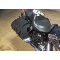 LEATHER SADDLEBAGS S71 H-D DYNA *TO REQUEST*