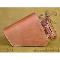 LEATHER SADDLEBAG S571 H-D SPORTSTER