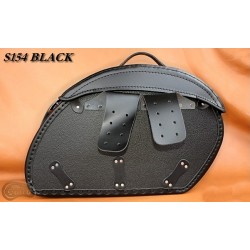 Bőr táska S154 BLACK