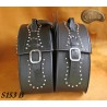 LEATHER SADDLEBAGS S153