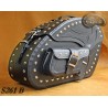 LEATHER SADDLEBAGS S261