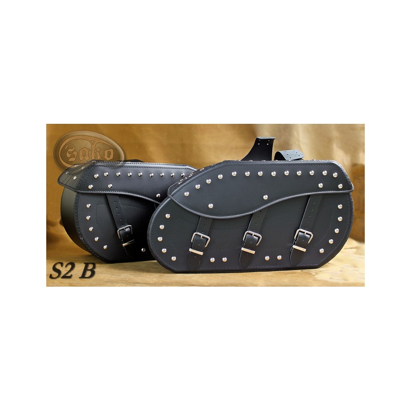 LEATHER SADDLEBAGS S02  *TO REQUEST*