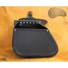 LEATHER SADDLEBAG S761 CROCODILE H-D SPORTSTER