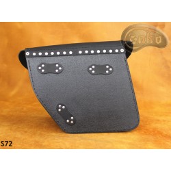 LEATHER SADDLEBAG S72 H-D DYNA