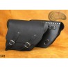 LEATHER SADDLEBAG S72 H-D DYNA