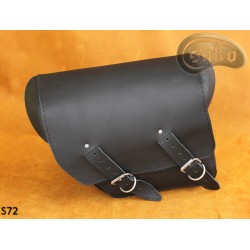 LEATHER SADDLEBAG S72 H-D DYNA