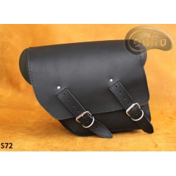 LEATHER SADDLEBAG S72 H-D DYNA