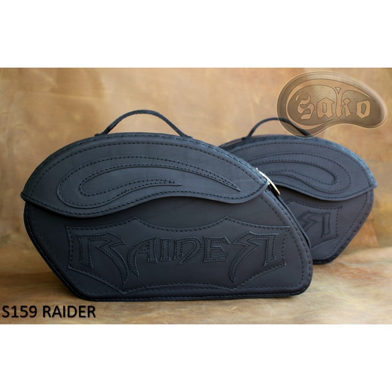 Leather Saddlebags S159 RAIDER *TO REQUEST*