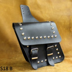 LEATHER SADDLEBAGS S18