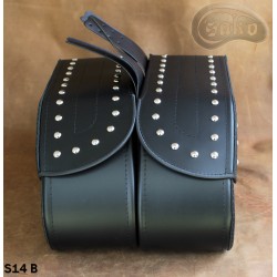 LEATHER SADDLEBAGS S14
