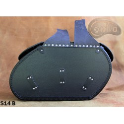 LEATHER SADDLEBAGS S14