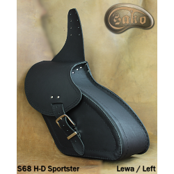 LEATHER SADDLEBAG S68 SPORTSTER  *TO REQUEST*