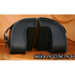 LEATHER SADDLEBAGS S71 H-D DYNA *TO REQUEST*