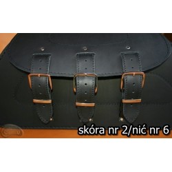 LEATHER SADDLEBAGS S71 H-D DYNA *TO REQUEST*