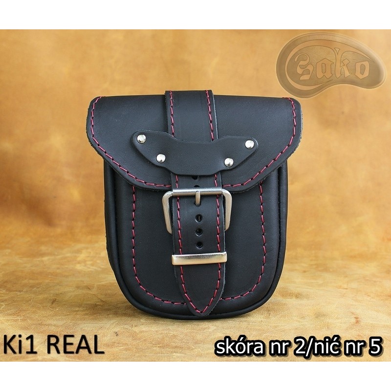 Kožená boční kapsička Ki1 REAL